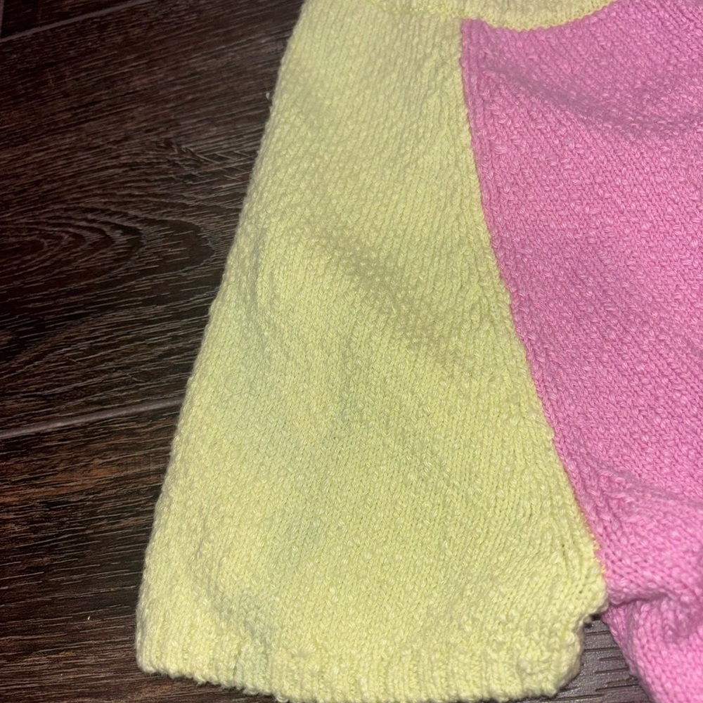 Free People Ty Cropped Sweater & High Waist Maxi Skirt Color Block Set READ - Picture 8 of 10